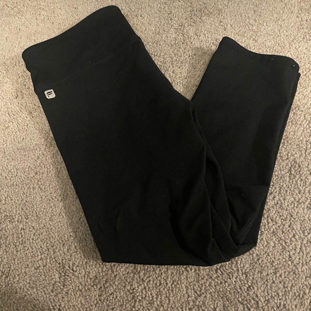 Fabletics Jet Black Leggings